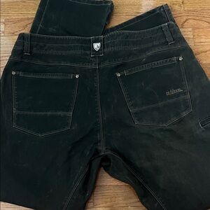 Kuhl Dark Brown Pants with Stitch Detail-40/32